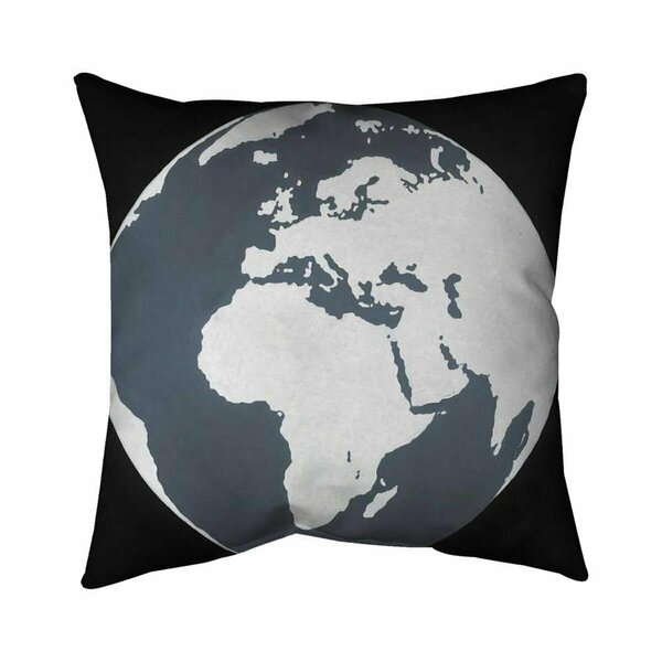Begin Home Decor 20 x 20 in. Earth-Double Sided Print Indoor Pillow 5541-2020-TV11
